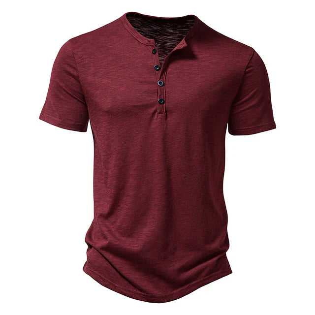 T-Shirt Henley Homme
