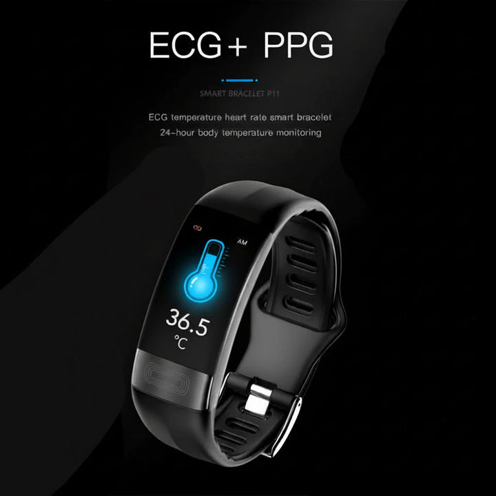 Bracelet Connecté avec Écran de Suivi Santé