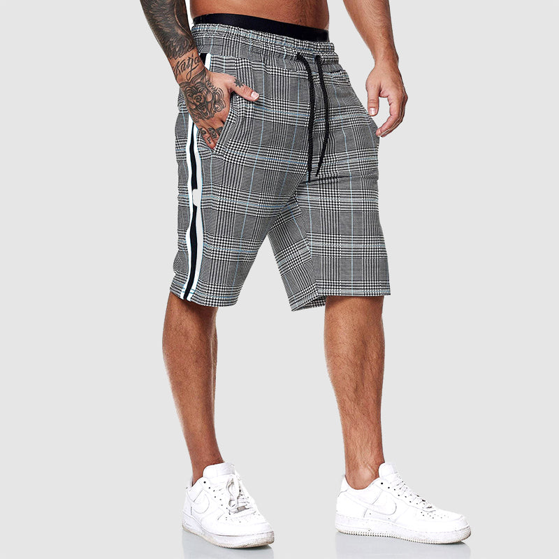 Short À Carreaux Homme