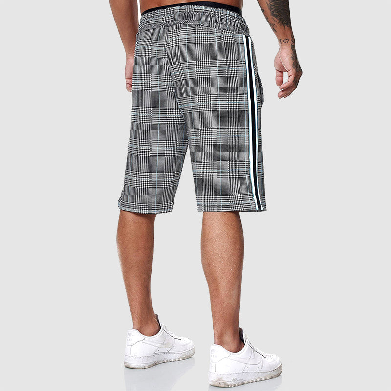 Short À Carreaux Homme