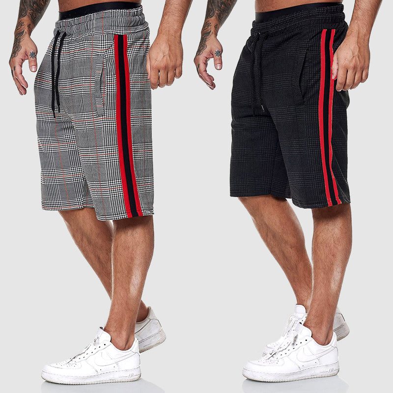 Short À Carreaux Homme