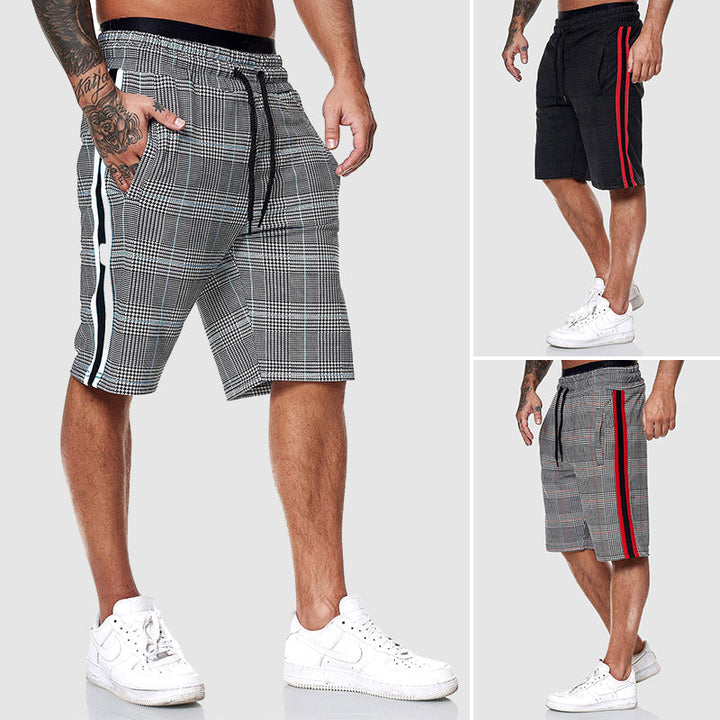 Short À Carreaux Homme