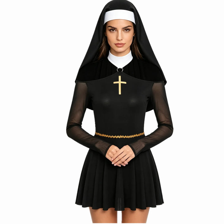 Déguisement De Nonne Sexy Halloween Femme