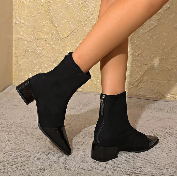 Bottines Talon Bloc Femme
