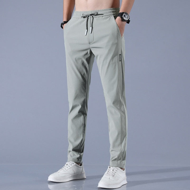 Pantalon Décontracté à Cordon Homme