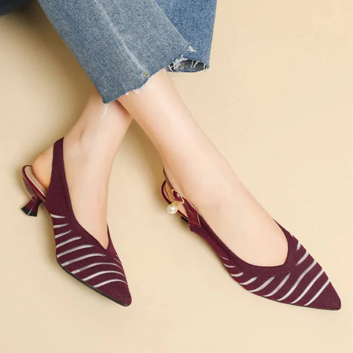 Escarpins Slingback Bout Pointu Femme
