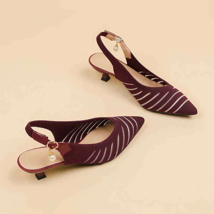 Escarpins Slingback Bout Pointu Femme
