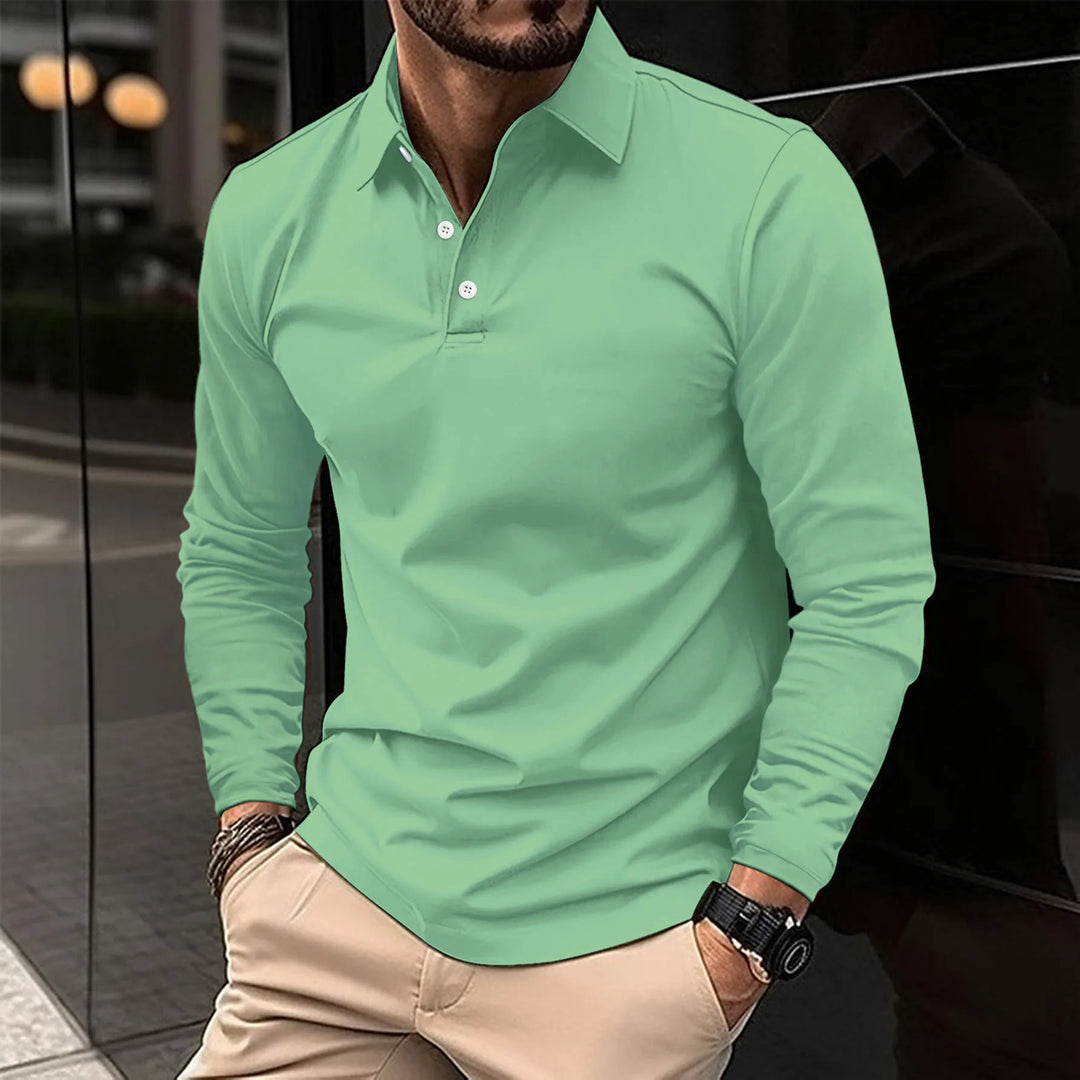 Polo Manches Longues Homme