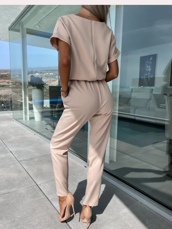 Ensemble Pantalon Ceinturé Femme