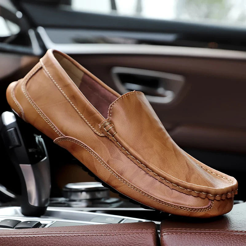 Mocassins Confort À Enfiler Homme