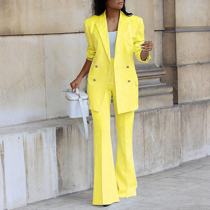 Ensemble Blazer Pantalon Chic Femme