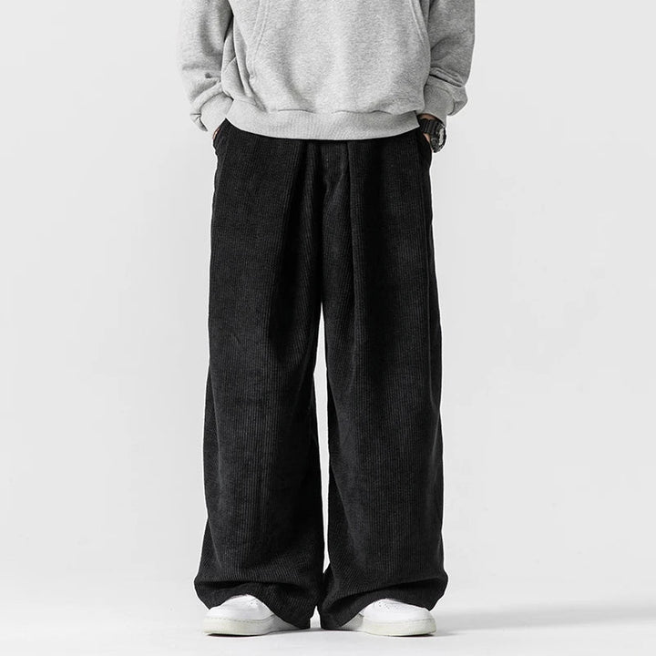 Pantalon Large Velours Homme