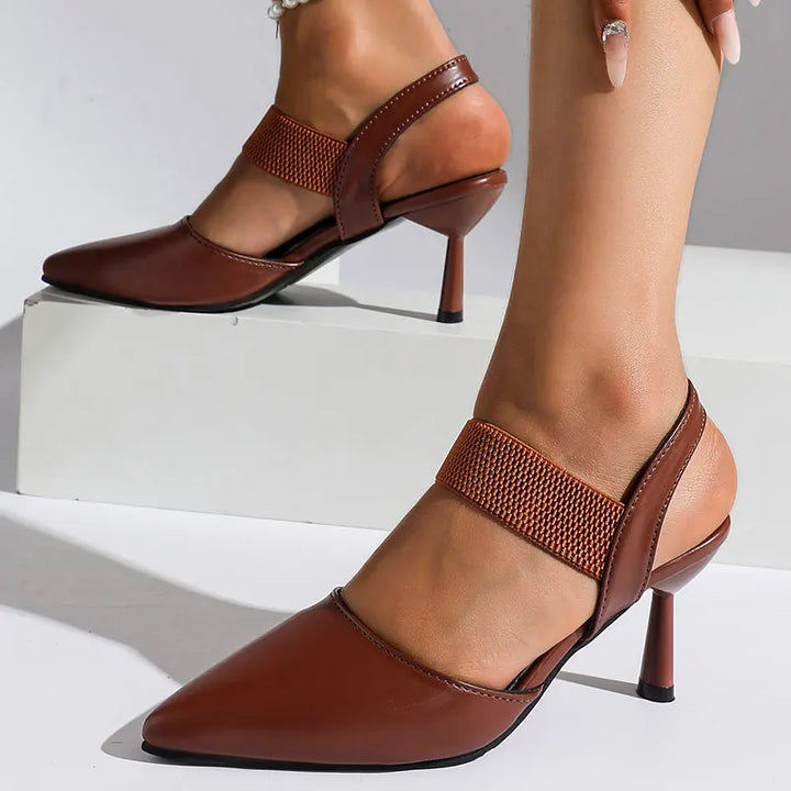 Escarpins Slingback Bout Pointu Femme