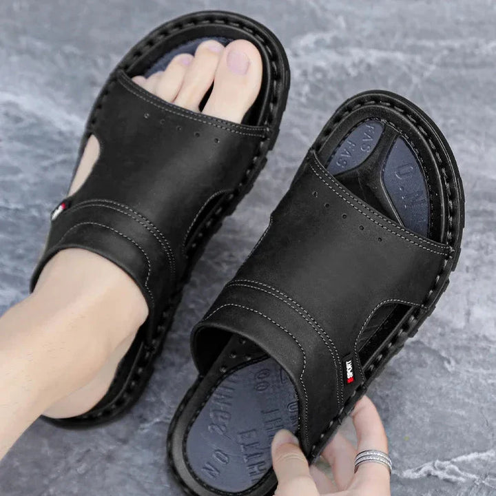 Sandales Ouvertes Confort Homme