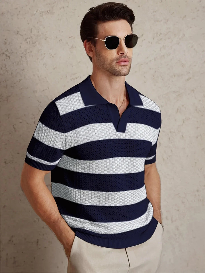 Polo Rayé Homme