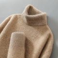 Pull Col Roulé en Maille Femme