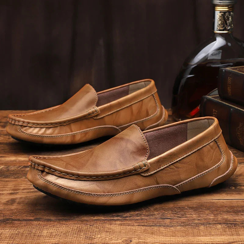 Mocassins Confort À Enfiler Homme
