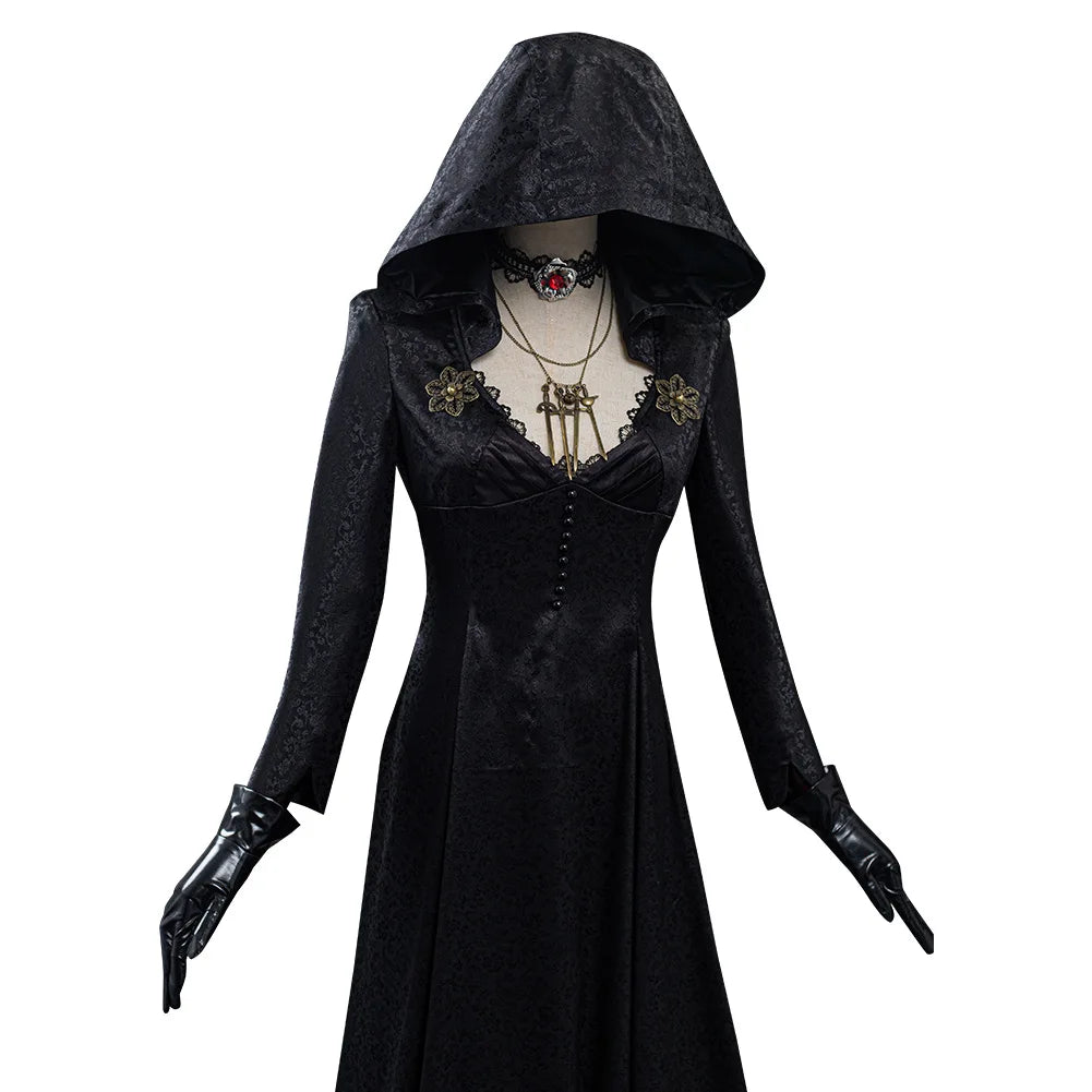 Costume Halloween Sorcière Gothique Femme