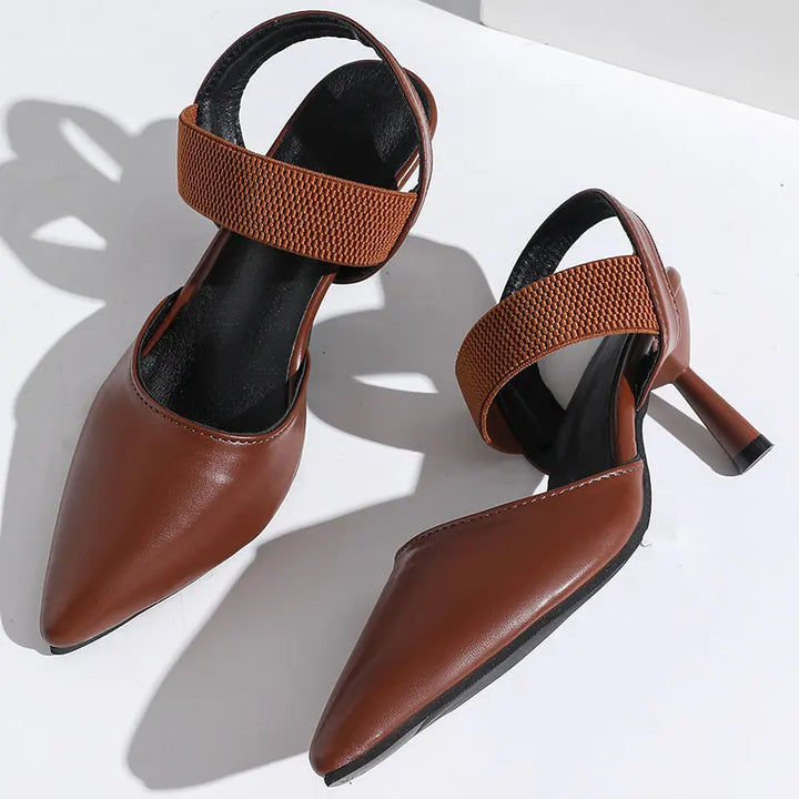 Escarpins Slingback Bout Pointu Femme
