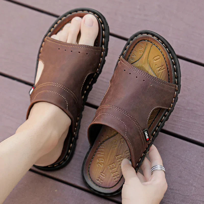 Sandales Ouvertes Confort Homme