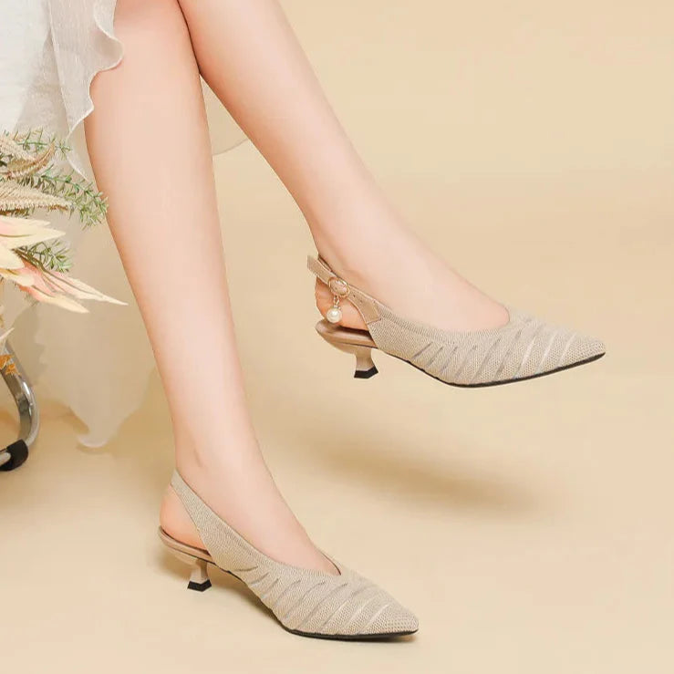 Escarpins Slingback Bout Pointu Femme