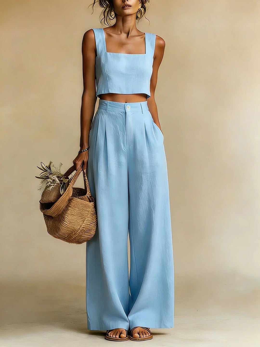Ensemble Élégant Deux Pièces Femme