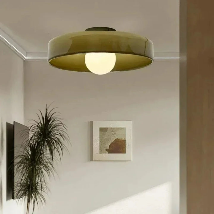 Plafonnier Moderne à Globe Central