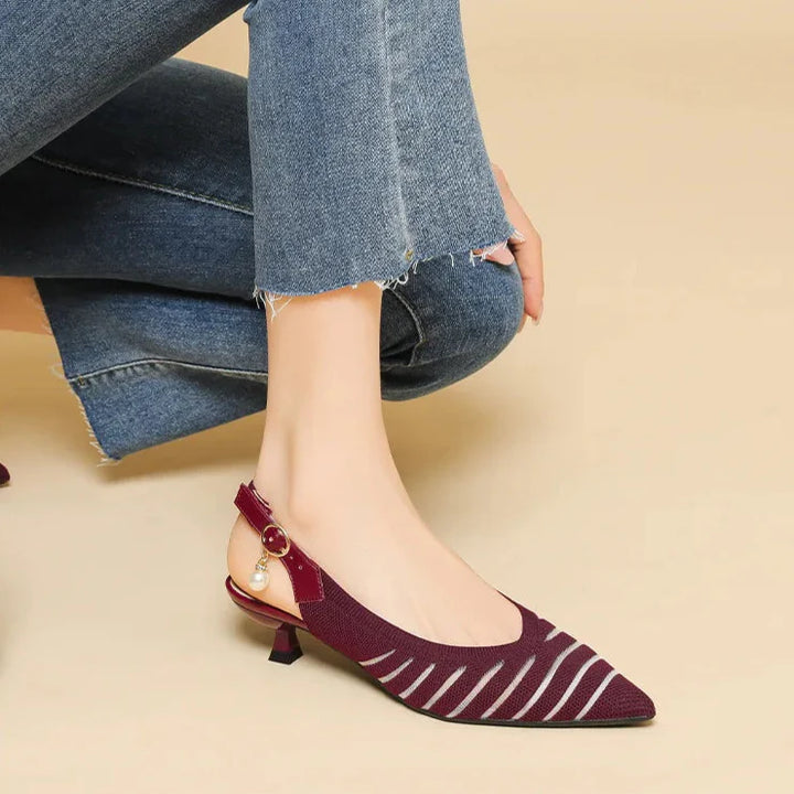 Escarpins Slingback Bout Pointu Femme