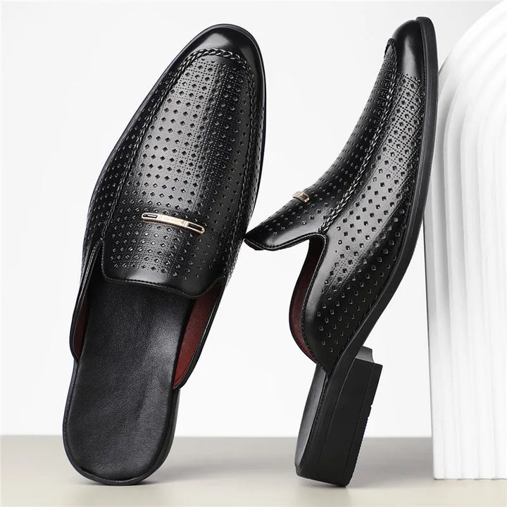 Mocassins Ouverts Perforés Homme