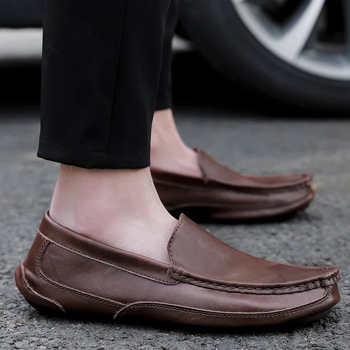 Mocassins Confort À Enfiler Homme