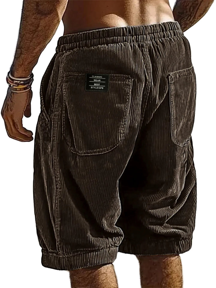 Short Décontracté à Taille Élastiquée Homme
