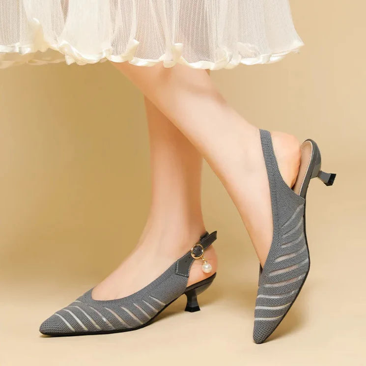 Escarpins Slingback Bout Pointu Femme