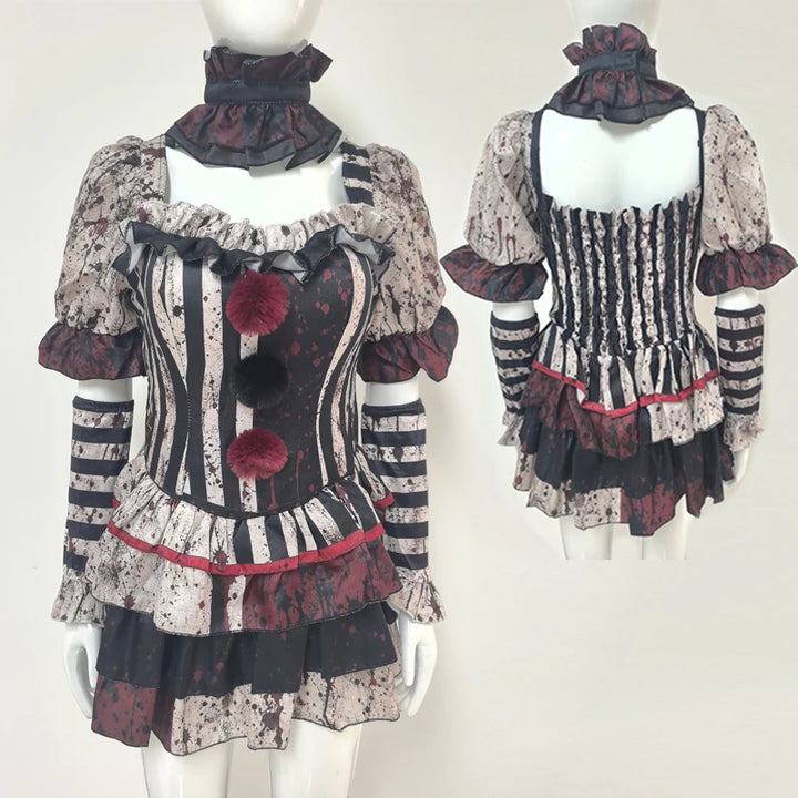Déguisement De Clown D’horreur Halloween Femme
