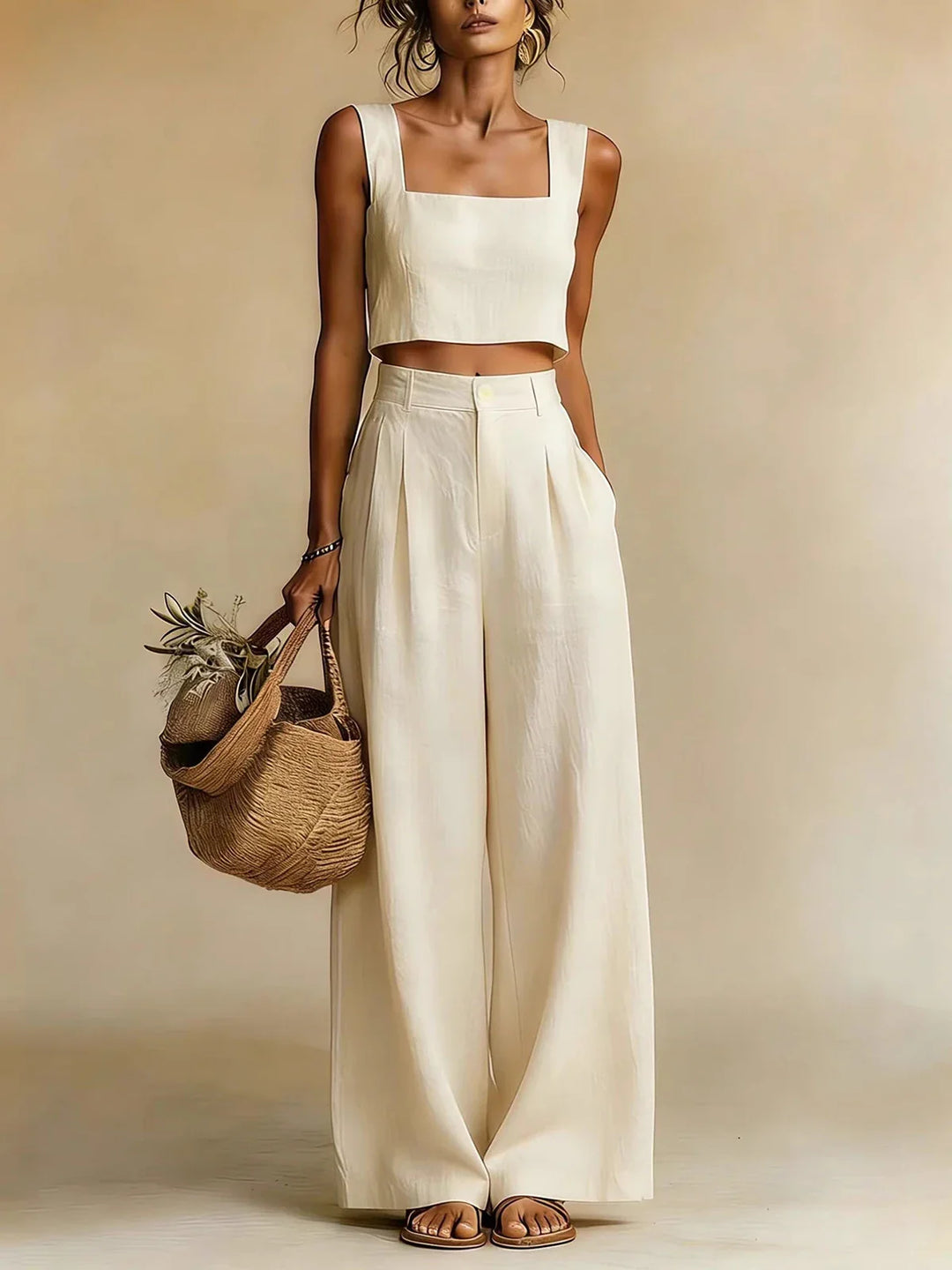 Ensemble Élégant Deux Pièces Femme