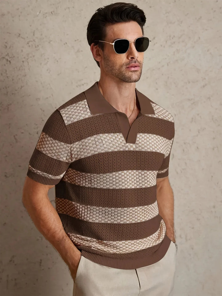 Polo Rayé Homme