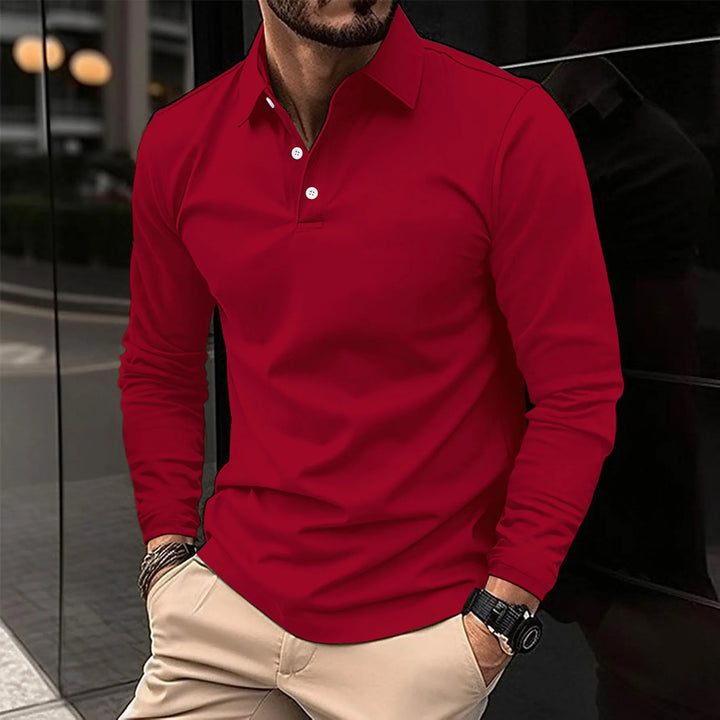 Polo Manches Longues Homme