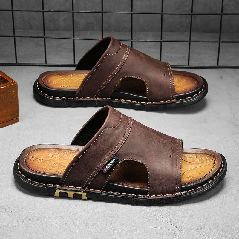 Sandales Ouvertes Confort Homme