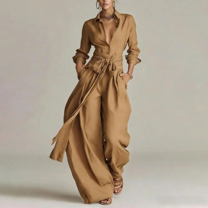 Combinaison Taille Nouée Femme