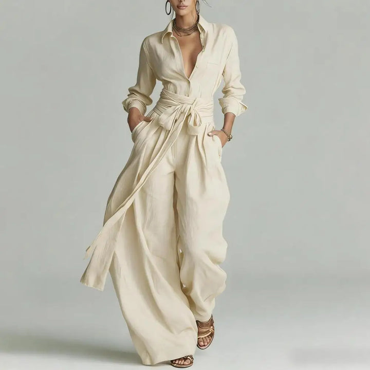 Combinaison Taille Nouée Femme