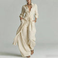 Women's Tie-Waist Jumpsuit