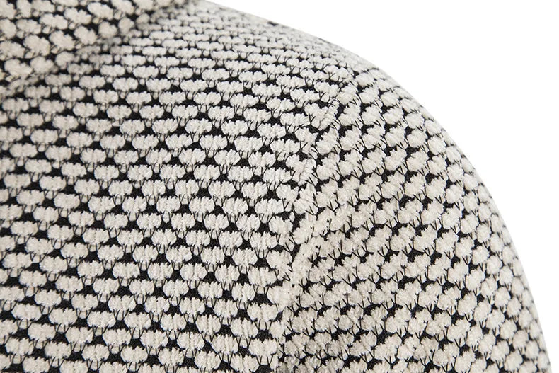 Cardigan Zippé à Capuche Homme