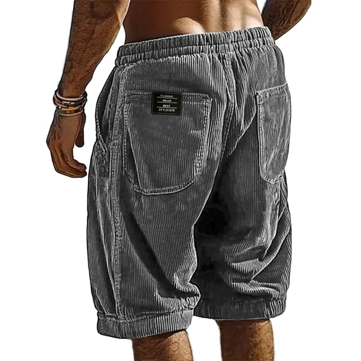 Short Décontracté à Taille Élastiquée Homme