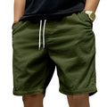 Short Côtelé à Taille Élastiquée Homme