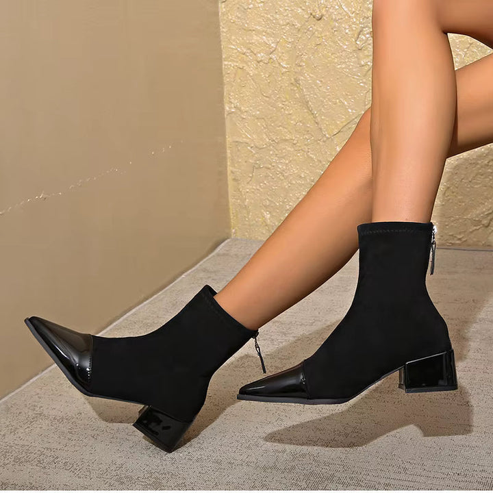 Bottines Talon Bloc Femme