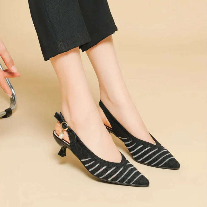 Escarpins Slingback Bout Pointu Femme