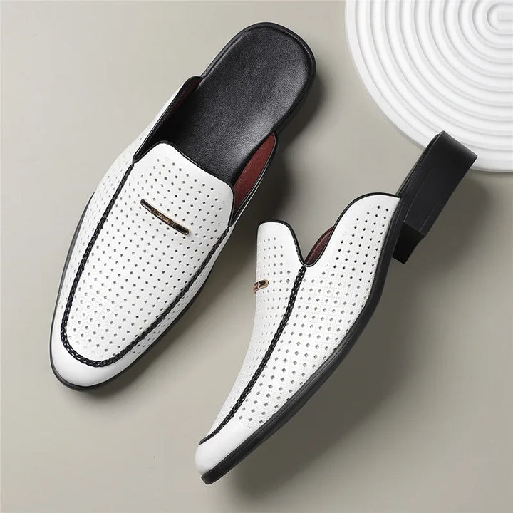 Mocassins Ouverts Perforés Homme