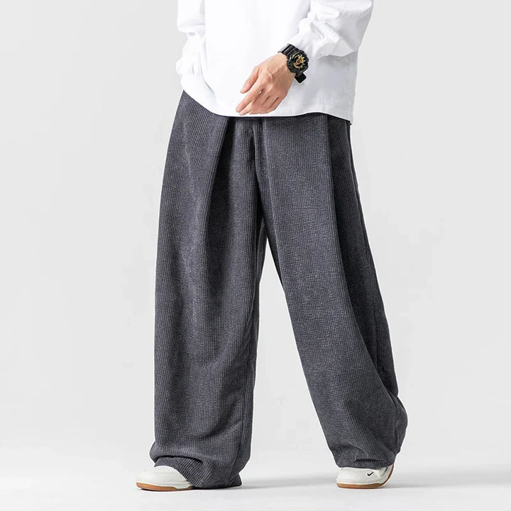 Pantalon Large Velours Homme