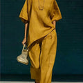 Women's Loose-Fit Top and Pants Set