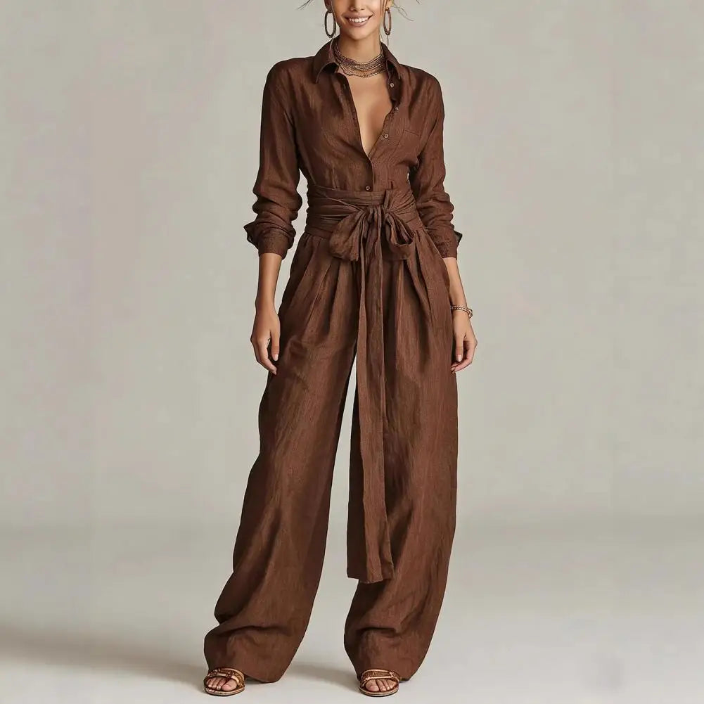 Combinaison Taille Nouée Femme