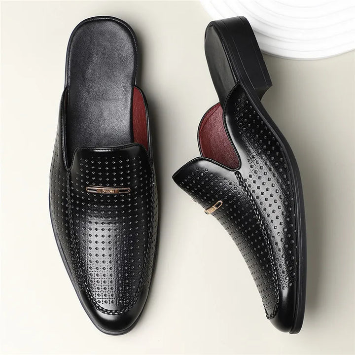 Mocassins Ouverts Perforés Homme
